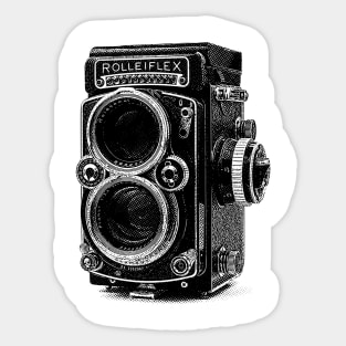 Roll Film Camera Sticker